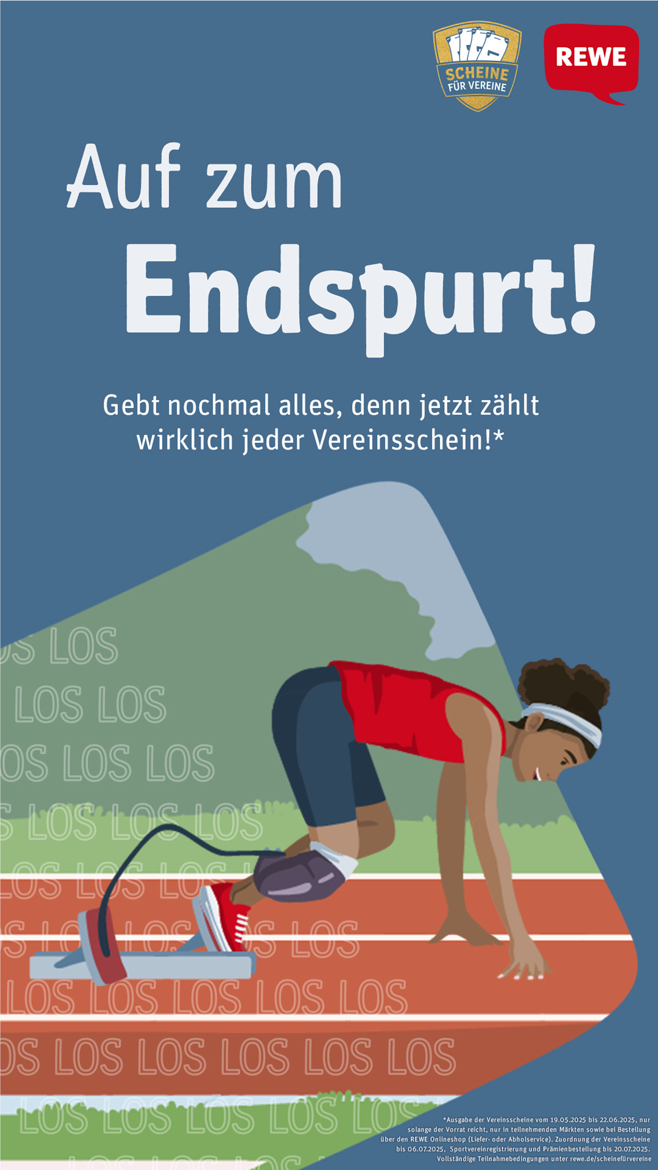 Endspurt Scheine fuer Vereine